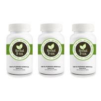 Maisto papildas Herbal D-tox Pueraria Mirifica - 100 kapsulių x 500 mg – Hormonų reguliatorius, Krūtinė