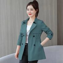 Women's Windbreaker Jacket Middle-aged Women's Spring and Autumn Windbreaker Coat M