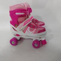 Kids Adjustable Roller Skates rožinės rožinės spalvos