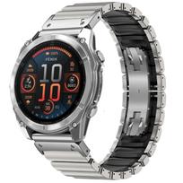 26 mm titano apyrankė, skirta Garmin Fenix 8 Pro 51 mm AMOLED 7X Pro Enduro 3/2, prabangi greito tvirtinimo dirželis, skirtas Garmin Quatix 8 51 mm apyrankei 26mm