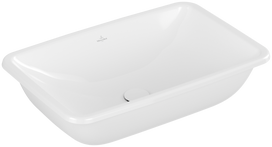 Praustuvas montuojamas po stalviršiu Villeroy&Boch Loop & Friends, 615 x 380 x 185 mm, 4A5800R1, White Alpin CeramicPlus