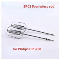2 vnt. „Philips HR3700“ elektrinio plakiklio nerūdijančio plieno plakimo galvutės priedai