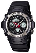 Casio juodas laikrodis G-Shock AW-590-1AJF Vyriškas juoda