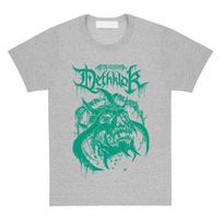 DETHKLOK DEADFACE Spausdintas Marškinėliai Hip Hop Unisex Gatvės Stiliaus Medvilninis Trumpomis Rankovėmis MoterimsVyrams T-shirt Sunkus Metalinis Laisvalaikio Vyriškas T-shirt Viršus S