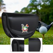 Golf Ball Waist Bag Rangefinder Carrying Case PU Leather Waterproof Compact Portable Carry balta