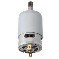 Dėl WORX Dėl Rockwell 8 dantų variklis Metalinis sidabrinis WX390 WX390.9 38mm 50027484 DC 18V WU390 WU390.9 RS-550VD-6532 China Mainland