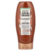Garnier, Whole Blend, Lyginamasis kondicionierius, Kokosų aliejus ir kakavos sviestas, 12,5 fl oz (370 ml)