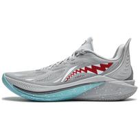 Li Ning SONIC 12 Didysis baltasis ryklys Neslystantys, Atsparūs dilimui, Palaikantys, Atšokantys žemi krepšinio bateliai Vyriški ABAU019-6 46