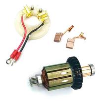 619496-0 Anglinių šepetėlių laikiklis variklis su variniais angliniais šepetėliais tinka DC18V MAKITA ARMŪRAI DHP458, DDF458, BHP458, BDF458