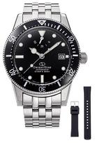 Orient Star M42 F6 Nardymo laikrodis 1964 m. 2-asis leidimas Automatinis Pagamintas 200 m Scuba Nardymo Vandens Juodas Laikrodis, Mechaninis, Japonija, 2 Metų Gamintojo Garantija, juoda