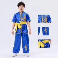 Vaikų tradicinis kinų Vushu kostiumas Drabužiai Berniukams Mergaitėms Kung Fu Kostiumas Tai Chi Kovos Menų Vienodas Apranga Individualus Logotipas 110