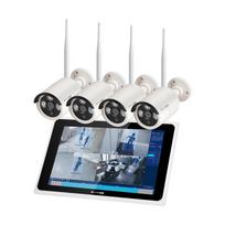 Monitoring kit with 4 WiFi FullHD cameras and Tuya Kruger&Matz recorder