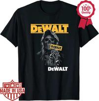 Naujas Dewalt Kaukolės Klasikinis Marškinėliai Dydis S-5XL Unisex Marškinėliai L
