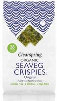Natūralūs jūros dumblių traškučiai Seaveg BE GLITIMO EKOLOGIŠKI 4 g CLEARSPRING
