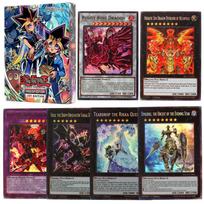 Netoksiškos 100 vnt. be pasikartojimų holografinės Yu-Gi-Oh kortelės anglų kalba Yu Gi Oh Master Duel Konkurencinis denis Kortų žaidimas Blizganti kolekcija white