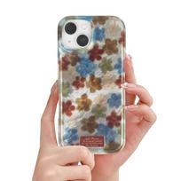 iPhone 13/14 dėklas su mielu spalvingu žvaigždės raštu – spalvingas