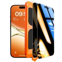 TOCOL iPhone 16, 16 Pro privacy apsauginis grūdintas stiklas 67x145 mm
