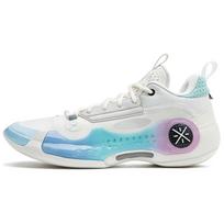 Li Ning Way Of Wade 10 žemi neslystantys dilimui atsparūs žemi krepšinio bateliai Unisex Balti Mėlyni ABAS083-31 41.5