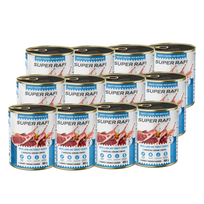 Super Rafi su ėriuko ir kalakuto širdelėmis šunims, 12x800 g