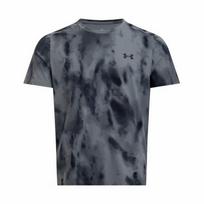 Under Armour Launch Elite Cool Series Kvėpuojantis marškinėlis trumpomis rankovėmis bėgimui Vyriški Viršutiniai drabužiai Titan-Gray 1389804-024 XL gray