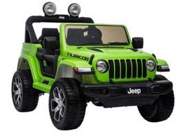 Elektrinis automobilis vaikams Jeep Wrangler Rubicon (žalias)