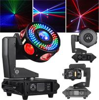 LIGHT4ME UFO multiefekt świetlny LED 6w1 efekt beam RGBW 3x laser stroboskop efekt ring RGB | 5908249828087 | 5908249828087