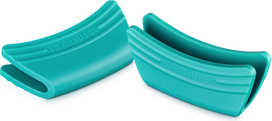 Le Creuset Virtuvinės pirštinės Le Creuset, Riviera mėlynos, silikoninės, 2 vnt.