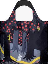 LOQI LOQI Artist Moomins 'Forest' juoda perdirbta rankinė