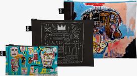 LOQI Perdirbtos kvapniosios pagalvėlės Museum Jean Michel Basquiat Untitled, 3 vnt.
