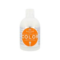 Kallos Cosmetics Color Shampoo šampūnas dažytiems plaukams su linų sėmenimis, 1000 ml