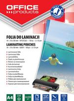 Office Products Laminavimo vokeliai, folija A4 2x125mic 100vnt