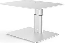 "BoYata" monitoriaus stovas, reguliuojamo aukščio metalinis stalinis stovas, kompiuterio ekrano stovas, organizatorius, suderinamas su "iMac", televizoriumi, kompiuteriu, nešiojamuoju kompiuteriu, nešiojamuoju kompiuteriu, kompiuteriu ir visais ekranais,