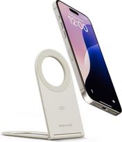 "Twelve South Curve Nano" - nešiojamas reguliuojamas telefono stovas, plonas sulankstomas dizainas, skirtas "iPhone", "Android", išmaniesiems telefonams - laisvų rankų įranga, patogus keliauti, kompaktiškas stalui