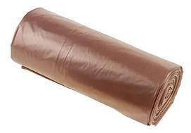 BIO šiukšlių maišai MOP SERWIS, 60 L, 10 vnt., suyrantys, rudos sp.