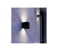 Eglo 901844 - LED lauko sieninis šviestuvas CALPINO 2xLED/2,8W/230V IP54 juodas