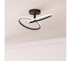 Eglo 902144 - LED lubų šviestuvas CONGIUNTI LED/12W/230V 2700/4000/6500K juodas