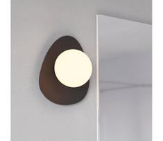 Eglo 902091 - LED vonios sieninis šviestuvas CASTROVIDO 1xG9/4,2W/230V IP44 juodas