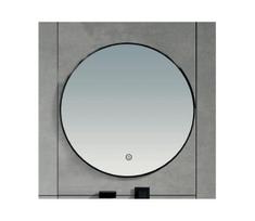 Brilagi-LED VERESE vonios veidrodis LED/19W/230V 60 cm juodas IP44 CRI 90 reguliuojamas + CCT