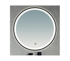 Brilagi - LED vonios veidrodis ASTI LED/19W/230V 60 cm, juodas, IP44, CRI 90, reguliuojamas + CCT