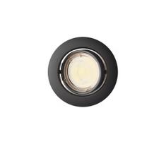 Philips - Įleidžiamas šviestuvas PERIDOT 1xGU10/7W/230V juodas