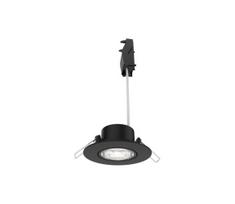 Philips - LED dimeriuojamas įleidžiamas šviestuvas CILANTRO LED/5W/230V 4000K juodas