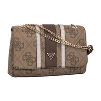 Guess Noelle II Cnvrtble XBody Flap HWQG96 72210 Latte Brown Logo (GU831-b) rankinė