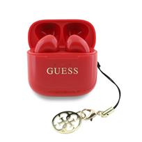 Ausinės GUESS GUTWSXMCCLR TWS, į ausis, su pakabuku, raudonos