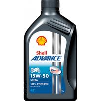Motociklo variklio alyva SHELL ADVANCE ULTRA 15W50 1L
