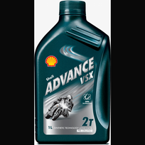 Motociklo variklio alyva SHELL ADVANCE VSX 2T 1L