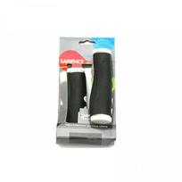 Dviračio vairo rankenos SAPIENCE SPG-02D6 Black/White