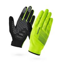 Dviračių pirštinės GRIPGRAB Ride Hi-Vis Windproof Midseason XXL Yellow
