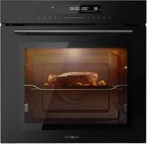 "Cecotec Bolero Hexa SM406000" orkaitė 60 cm stiklas juodas A+. 2900 W, 72 l, 12 funkcijų su "Steak Master", "Pizza Master", "Steam Assist", "Steam EasyClean", "Eco" ir atšildymo režimais, elektroniniu laikmačiu.