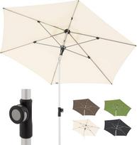 "Doppler SL-AZ 220 Push Up" skėčiai, idealiai tinkantys balkonui ar sodui Apie 220 cm - sulenkiami, viengubi, gamtiniai