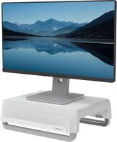 "Fellowes REV Nova" jungiklių serija - trigubas rėmas kištukiniams lizdams, šviesos jungikliams ir kitiems įdėklams, antracito spalvos